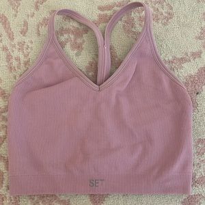 SETactive workout cropped top